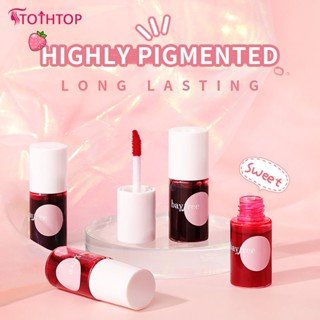 Bayfree Mirror Rouge Water Lip Stain Liquid Cheek &amp; Lip Tint Set ลิปสติกเมคอัพ [TOP]