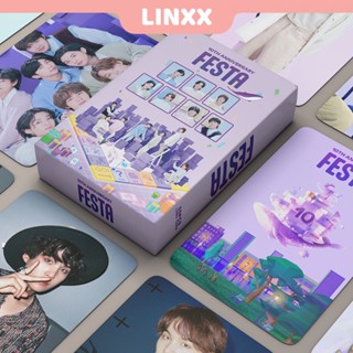 Linxx การ์ดโลโม่ อัลบั้มรูปภาพ BTS 10th 2023 FESTA Kpop 55 ชิ้น