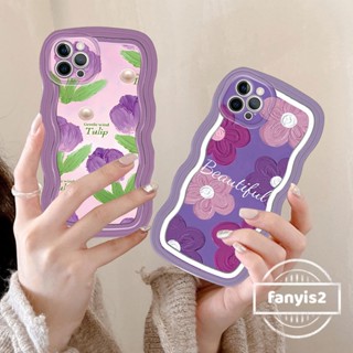 เคสโทรศัพท์มือถือแบบนิ่ม ลายดอกไม้สีม่วง สําหรับ Huawei Y9s Y7A Nova Y90 Y70 Nova 10se 9 7 7i 7Pro 6SE 5T 4e 3e 3i P30 P20 Lite Y9 Prime 2019