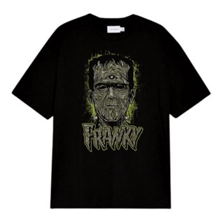 ดูดีนี่ เสื้อยืด พิมพ์ลาย Franky AESTHETIC Distro ยุค 24s สําหรับผู้ชาย และผู้หญิง