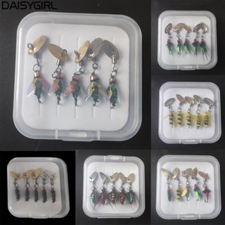 【DAISY Fishing】Fly Hooks Lures Sequins Hook 5x Artificially Tied Culter Bass Fly Hook