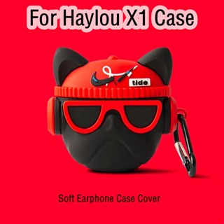 【imamura】เคสหูฟัง แบบนิ่ม กันกระแทก ลายการ์ตูน สําหรับ Haylou X1 Haylou X1