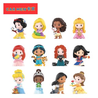 [พร้อมส่ง] กล่องปริศนา Disney Princess and Her Little Partner 6VLB ของแท้