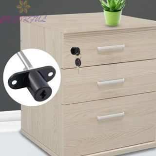 【COLORFUL】Security Lock Casement Cupboard Desk File Hardware Showcases Zinc Alloy