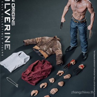 Jxtoys-042 พร้อมส่ง โมเดลฟิกเกอร์ หมาป่า 1/6 ทหาร Logan Wolf Uncle King Kong