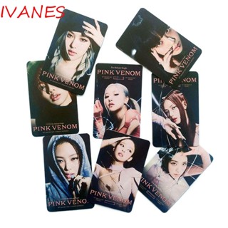 IVANES Pink VENOM โปสการ์ด พิมพ์ลาย Idol Photo HD LISA JENNIE ROSE LISA 55 ชิ้น ต่อชุด