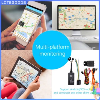 ★ Lotsgoods.th ★【มีสินค้า】อุปกรณ์ติดตาม Gps 4G 4G ติดตาม GPS SOS เตือนภัย ACC สําหรับรถยนต์