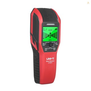 (swmfth)UNI-T เครื่องสแกนเนอร์ตรวจจับสตั๊ดดิจิทัล AC หน้าจอ LCD ดิจิทัล 2 นิ้ว สําหรับติดผนัง โลหะ ไม้