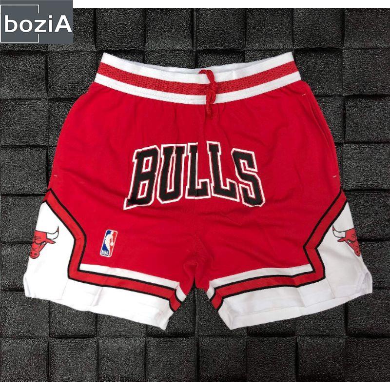 (bozi) มาใหม่ เสื้อบาสเก็ตบอล ตัวสั้น พิมพ์ลาย Chicago Bulls ไวนิล คุณภาพดี