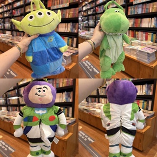 กล่องกระดาษทิชชู่ แบบติดผนัง ลาย Toy Story Alien Buzz Lightyear Rex สําหรับตกแต่งบ้าน รถยนต์