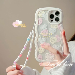 เคสโทรศัพท์มือถือ ลายหัวใจ พร้อมสายคล้อง สําหรับ Samsung S23 Ultra S23+ S23 S22 S21 S20 Plus S22 S21 S20 Ultra S20 FE S21 FE Note 20Plus Note 20Ultra