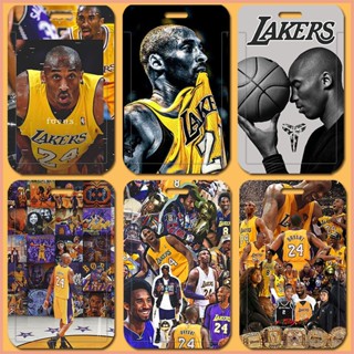 กระเป๋าใส่บัตรประจําตัวประชาชน ลาย NBA Star Kobe Bryant สําหรับนักเรียน โรงแรม