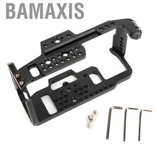 Bamaxis Cage Full Aluminium Alloy Extension Frame Kit with Multiple 1/4 Inch 3/8 Screw Holes Rubber Cushion for BMPCC 4K/6K Film Cameras