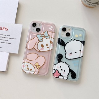 Yiki|เคสโทรศัพท์มือถือแบบนิ่ม TPU ลายการ์ตูนเมโลดี้ พอคโค่ สําหรับ OPPO A57 A77 2022 A57E A57S A77S A33 A53 2020 A76 A96 A95 A94 A93 A74 A73 A55 A54 4G