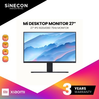 Xiaomi Mi Desktop Monitor 27" เดสก์ท็อปมอนิเตอร์ จอขนาด 27นิ้ว พาเนล IPS ความละเอียด 1920x1080 @75Hz