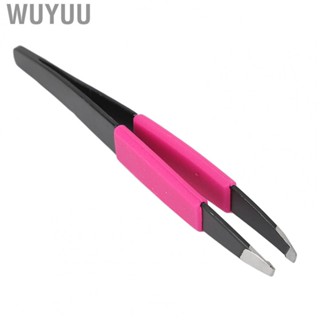 Wuyuu Eyebrow Hair  Tweezers  Multifunctional Black for Men