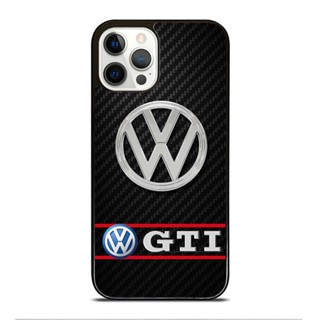 เคสโทรศัพท์มือถือ กันกระแทก ลายโลโก้ Volkswagen Gti สําหรับ IPhone 14 Plus 13 Pro Max 12 Mini X