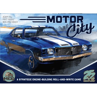 Motor City + Promo บอร์ดเกมแท้ คู่มือภาษาอังกฤษ