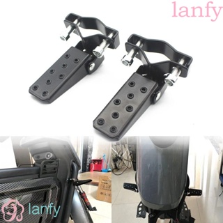 LANFY ที่พักเท้า 25-38 มม. สไตล์เรโทร อุปกรณ์เสริม สําหรับรถจักรยานยนต์ สกูตเตอร์