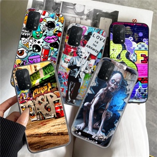 เคสโทรศัพท์มือถือแบบนิ่ม ลายกราฟฟิตี้ ธนาคารแนวสตรีท C208 สําหรับ OPPO Reno 2 2Z 2F 3 4 Pro 5 Lite 5K Pro Plus 5G