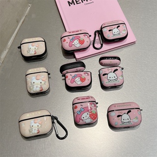 เคสซิลิโคน เคส Airpods Pro2 Airpods Pro Airpods3 gen3 Airpods2 Cartoon เฮลโลคิตตี้ Hello Kitty &amp; เมโลดี้ Melody &amp; ปาชัคโก Pochacco Protective Silicone Case