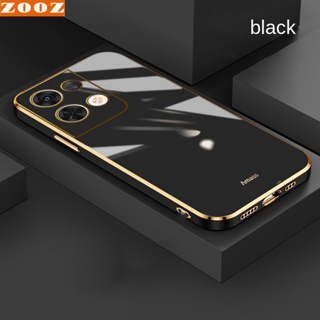Infinix Note 30 Pro VIP Note30 5G Note30Pro Note30VIP Slim 7D Square Plating TPU Case Soft Silicone Back Cover Plated Phone Casing Shockproof Cases Anti Fall Resistant Protection Covers Skin