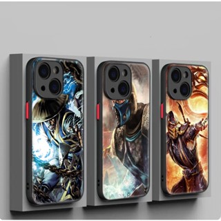 เคสโทรศัพท์มือถือแบบนิ่ม ลายแมงป่อง C178 Sub Zero Mortal Kombat สําหรับ iPhone SE SE2 SE3 7 8 Plus XR XS Max 11 Pro Max