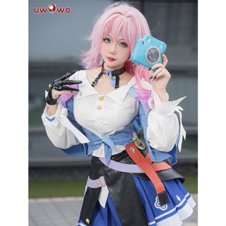 Uwowo Honkai Impact Star Rail March 7th cos ชุดคอสเพลย์การ์ตูนเกม