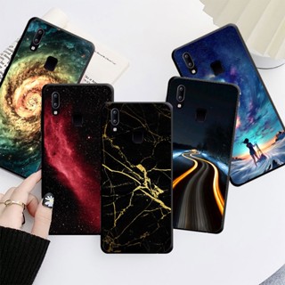 เคสโทรศัพท์มือถือ ซิลิโคนนิ่ม TPU ลายท้องฟ้ากลางคืน สําหรับ VIVO 1811 1814 1816 1817 1807