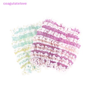 Coagulatelove ที่คาดผม แบบยืดหยุ่น ลายกราฟฟิก สําหรับร้านทําผม สปา ห้องน้ํา [ขายดี]