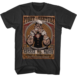 เสื้อยืด Popeye Sailor Man Comic Spinach Fight Century Energy Funny Cartoon T-shirt : Clothing  Shoes &amp; Jewelry S-5XL