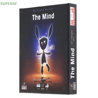 Superaf 2022 เกมกระดานปริศนา The Mind Card Game ของเล่นสําหรับเด็ก