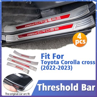 แผ่นกันรอยประตูรถยนต์ สําหรับ Toyota Corolla Cross 2022-2023