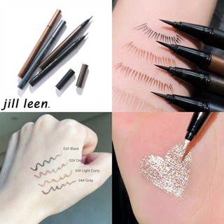 【COD】 Jill Leen Waterproof Matte Liquid Eyeliner Pen Lower Lashes Lying Silkworm Lasting Ultra-thin Eyeliner Pencil Eye Make-up Women Cosmetics 6 Colors