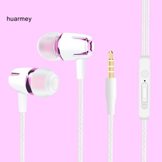 Huarmey YM108 หูฟังอินเอียร์ สเตอริโอ 4D เบสหนัก 35 มม. ออกแบบตามสรีรศาสตร์ สําหรับเล่นกีฬา