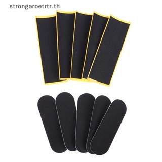 Strongaroetrtr สติกเกอร์เทปโฟม สีดํา สําหรับติดฟิงเกอร์บอร์ด 5 ชิ้น