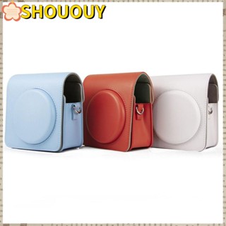 SHOUOUY กระเป๋าเก็บกล้อง ทรงสี่เหลี่ยม สําหรับ Fujifilm Instax Square SQ1