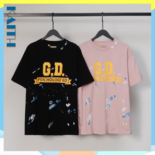 พร้อมส่ง เสื้อยืดคอกลม แขนสั้น ผ้าฝ้าย พิมพ์ลายกราฟฟิติตัวอักษร ทรงหลวม โอเวอร์ไซซ์ สไตล์ฮิปฮอป แฟชั่นฤดูร้อน สําหรับผู้ชาย และผู้หญิง