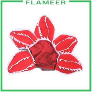 [Flameer] หมวกผ้าโพกศีรษะ รูปดอกไม้น่ารัก สวมใส่สบาย สําหรับแมว