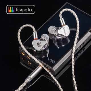 Tempotec IM05 1DD+4BA หูฟังไฮบริด มอนิเตอร์อินเอียร์ HiFi พร้อมสายเคเบิล 2Pin 0.78 ถอดออกได้ 3.5 มม.