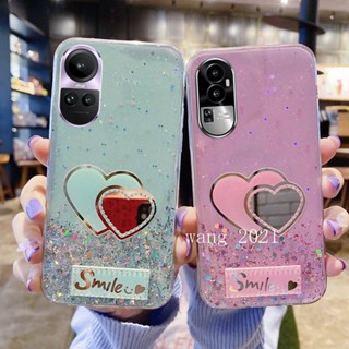 พร้อมส่ง ใหม่ เคสโทรศัพท์มือถือแบบนิ่ม ใส ลายดาว ท้องฟ้ากลางคืน สีสดใส สําหรับ OPPO Reno10 Pro+ Plus 5G Reno 10 Reno10Pro+ OPPO A78 NFC 4G 2023