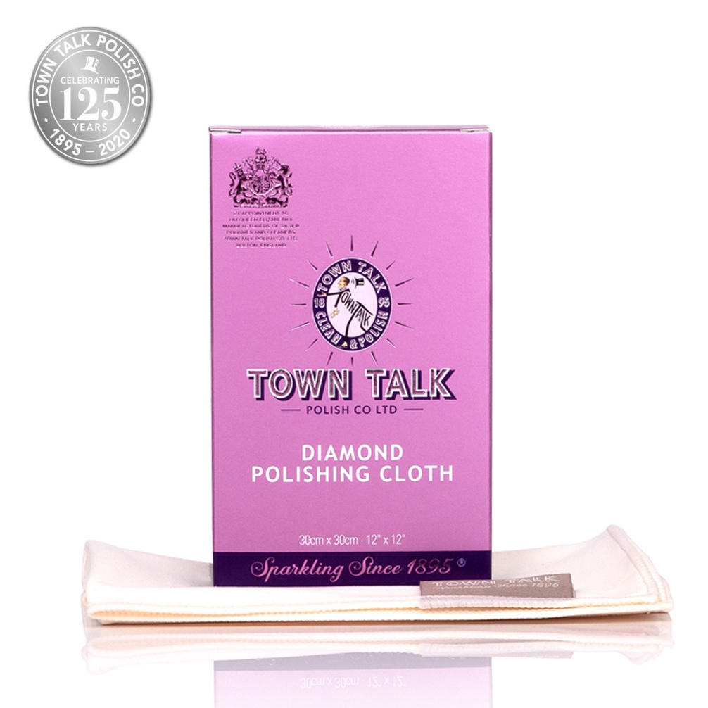 12PCS 30*45cm Town Talk Silver Polishing Cloth Jewelry Anti