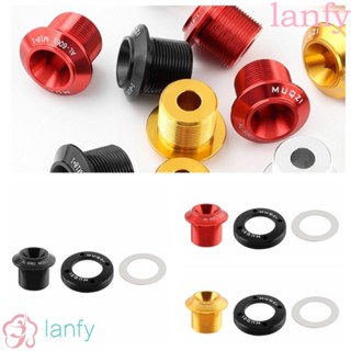 Lanfy ชุดสลักเกลียวข้อเหวี่ยงจักรยาน M18 M30 โลหะผสมอลูมิเนียม 3 ชิ้น ต่อชุด สําหรับ -SRAM SPARE DUB