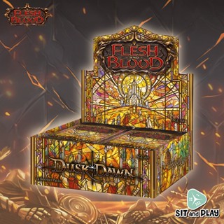 Flesh and Blood TCG - Dusk till Dawn - Booster Box การ์ดเกมเฟลชแอนด์บลัด แท้ 100% fabtcg