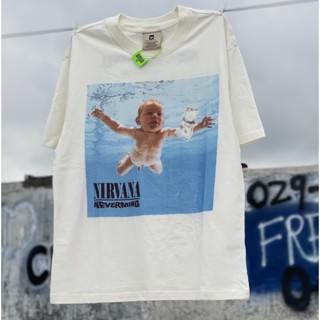 Nirvana Band NIRVANA เสื้อแขนสั้น ผ้าฝ้ายแท้ พิมพ์ลายสระว่ายน้ํา Five Star Coburn USD สไตล์วินเทจ สําหรับผู้ชาย ไซซ์ S M L XL