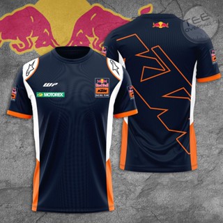 เสื้อยืด ลาย Red Bull KTM Factory Racing