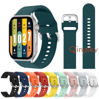 Kieslect Ks Pro สายรัดข้อมือซิลิโคน Smart Call Watch Strap Ks Kieslect Smart Watch Strap   สายนาฬืกาข้อมือ