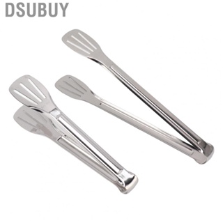 Dsubuy Household Stainless Steel  Tongs Set Kitchen Three Line Bread