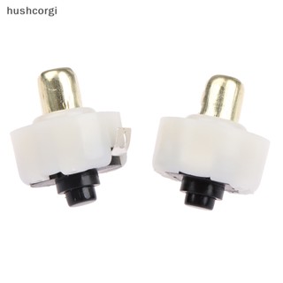 [hushcorgi] สวิตช์ปุ่มกดเปิด ปิดไฟฉายไฟฟ้า LED 17 มม. 2 ชิ้น