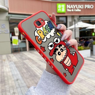 เคสซิลิโคนใส ขอบสี่เหลี่ยม กันกระแทก ลายการ์ตูนชินจัง สําหรับ Samsung J5 Prime J5 2015 J5008 J5009